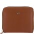  Polo Portafoglio Protezione RFID Vera Pelle 12.5 cm Variante cognac
