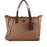  Latona Borsa shopper 52 cm Variante latte logo
