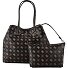  Emelie Borsa shopper 40 cm Variante espresso logo