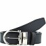  Horseshoe Cintura reversibile pelle Variante schwarz-blau | individuell kürzbar