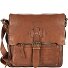  Borsa a tracolla Submarine in pelle 24 cm Variante cognac