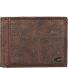  Vietnam Portafoglio Protezione RFID Vera Pelle 9 cm Variante braun