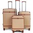  Charm 2.0 4 ruote Set di valigie 3 pezzi con piega di espansione Variante ecru