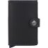 Miniwallet Custodia originale per carte di credito Portafoglio RFID in pelle 6,5 cm Variante black-navy Miniwallet Custodia originale per carte di credito Portafoglio RFID in pelle 6,5 cm Variante black-navy