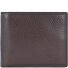  Grumbach Gathman Portafoglio in pelle 12 cm Variante dark brown