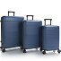  Zen 4 ruote Set di valigie 3 pezzi con piega di espansione Variante navy