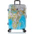 Black Camo 4 ruote Carrello M 66 cm con piega di espansione Variante world map  Black Camo 4 ruote Carrello M 66 cm con piega di espansione Variante world map