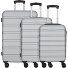 Phoenix 4 ruote Set di valigie 3 pezzi Variante silber Phoenix 4 ruote Set di valigie 3 pezzi Variante silber