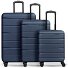  Munich 4.0 Set di valigie a 4 ruote, 3 pezzi con piega elastica Variante dark blue dull