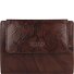  Donna Aurona Portafoglio RFID in pelle 14 cm Variante dunkelbraun