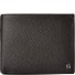  Mica Portafoglio Protezione RFID Vera Pelle 12 cm Variante ebony
