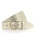  Cintura Pelle Variante platinum gold | 105 cm
