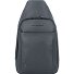 Borsa a tracolla quadrata nera in pelle 20 cm Variante blue4 Borsa a tracolla quadrata nera in pelle 20 cm Variante blue4