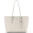  Bologna Borsa shopper XL in pelle 35 cm Variante cream