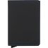  Slimwallet Custodia opaca per carte di credito Portafoglio RFID in pelle 6,5 cm Variante black & blue