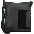 Borsa a tracolla in pelle 22 cm Variante black/pace Borsa a tracolla in pelle 22 cm Variante black/pace
