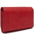  Avola Portafoglio Protezione RFID Pelle 14 cm Variante red