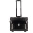  2 ruote Trolley pilota Vera Pelle 39 cm Vano porta PC Variante schwarz