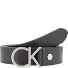  Cintura con logo CK in pelle Variante black | 80 cm