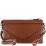  Polo Pochette Protezione RFID Vera Pelle 22 cm Variante cognac