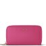  Portafoglio Bologna in pelle XL con doppia chiusura a zip, protezione RFID, 20 cm Variante hot pink