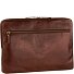  Cambridge Laptop Sleeve in pelle 41 cm Variante rotbraun