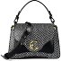  C-Me Borsa a tracolla Vera Pelle 23.5 cm Variante noir-noir