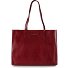  Borsa shopper Pelle 36 cm Variante rosso