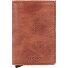  Slimwallet Custodia per carta di credito Protezione RFID Pelle 6.5 cm Variante cognac-brown