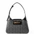 Avril Borsa a tracolla 28.5 cm Variante black logo- black Avril Borsa a tracolla 28.5 cm Variante black logo- black