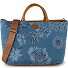  Sira Borsa shopper L 40 cm Variante denim flowers