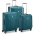  City 3.0 4 ruote Set di valigie 3 pezzi con piega di espansione Variante flaschengruen