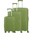  Pacific 4 ruote Set di valigie 3 pezzi Variante olive