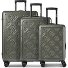  Florence 4 ruote Set di valigie 3 pezzi espandibile Variante olive