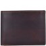  Portafoglio Esquire Dallas in pelle 12,5 cm Variante braun