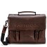  Memphis Cartella XXL 3 scomparti in pelle 39 cm Variante dark brown