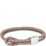 Bracciale Home Run in pelle 29 cm Variante taupe  Bracciale Home Run in pelle 29 cm Variante taupe