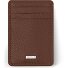  Porta carte di credito RFID in pelle Essentials da 7 cm con fermasoldi Variante cognac