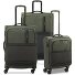 Metropolitan 4 ruote Set di valigie 3 pezzi con piega di espansione Variante green Metropolitan 4 ruote Set di valigie 3 pezzi con piega di espansione Variante green