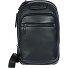  Borsa a tracolla Roadster in pelle 30 cm Variante black