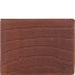  Croco Portafoglio Protezione RFID Pelle 12 cm Variante braun