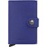  Miniwallet Crisple Custodia per carte di credito Portafoglio RFID in pelle 6,5 cm Variante cobalt