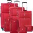  Star 2.0 4 ruote Set di valigie 7 pezzi Variante red