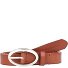  Cintura Elly in pelle Variante classic cognac | 100 cm