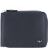  Polo Portafoglio Protezione RFID Vera Pelle 12.5 cm Variante marineblau