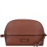 Domitilla Borsa da toilette Pelle 14 cm Variante marrone-gold