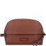  Domitilla Borsa da toilette Pelle 14 cm Variante marrone-gold