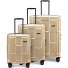 Crate Reflex EVO 4 ruote Set di valigie 3 pezzi Variante gold
