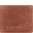  Hunter Portafoglio in pelle opaca 12 cm Variante vintage tan logoprint