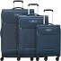 Joy Set di valigie a 4 ruote 3 pz. Variante blu notte Joy Set di valigie a 4 ruote 3 pz. Variante blu notte